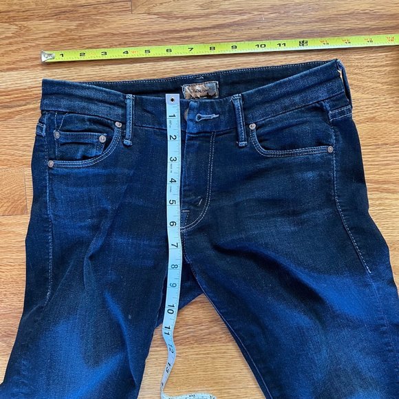 Mother The High Waisted Looker Jeans Womens 26 Blue Skinny‎ Stretch - Picture 10 of 10